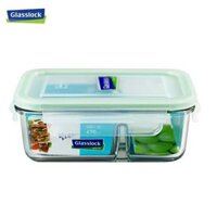 {Hàng Chính Hãng} Hộp Thủy Tinh Chia Ngăn 670ml Glasslock {Giá Rẻ}