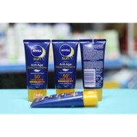 Hàng Chính Hãng Kem chống nắng chuyên mặt Nivea Sun SPF 50+.