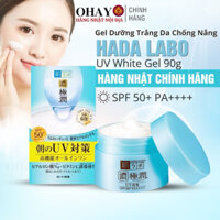 HÀNG CHÍNH HÃNG Kem chống nắng dưỡng ẩm 7in1 (mọi loại da) Hada Labo Koi-Gokujyun - Hộp 90g