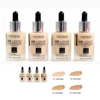[HÀNG CHÍNH HÃNG] Kem Nền Catrice 24H HD Liquid Coverage Foundation - Kem Nền Kiềm Dầu Độ Che Phủ Cực Cao