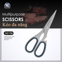 Hàng Chính Hãng Kéo đa năng nhà bếp dài 19cm, rộng 8cm thép sáng không gỉ an toàn khi sử dụng GGOMi Hàn Quốc GG156