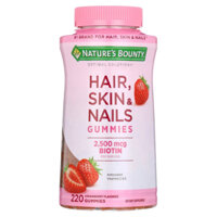 (Hàng chính hãng) Kẹo Dẻo Mọc Tóc Biotin Nature Bounty Hair Skin Nails Gummies Gummy Ngăn Rụng Tóc SeeMe beauty