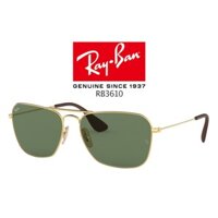 [Hàng Chính Hãng] Kính mát Ray Ban ORB3610 001/71 Unisex Sang Trọng