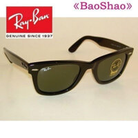[Hàng chính Hãng] Kính râm thời trang RayBan New Wayfarer Rb 2140 khung 901 Màu Đen 50mm trung bình