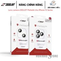 [HÀNG CHÍNH HÃNG] Lens Camera ZEELOT Pishield Cho iPhone 15 Series đa sắc màu