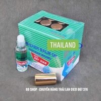 [Hàng Chính Hãng] Lốc 12 Chai Dầu Lăn Poy Sian Thái Lan 5ml