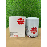 [HÀNG CHÍNH HÃNG] Lọc dầu nhiên liệu động cơ ISUZU/ HITACHI EX200, EX200-3, EX200-5 (FC-1503 Sakura)