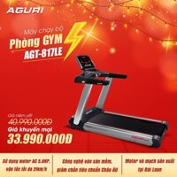 [Hàng chính hãng] Máy chạy bộ tại nhà mạnh mẽ như máy tập tại phòng GYM Aguri AST-168, Bảo hành 3 năm