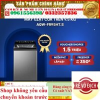 Hãng [CHÍNH HÃNG] Máy giặt cửa trên 9.5kg Aqua AQW-FR95HT.S - Miễn phí lắp đặt