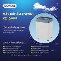 [HÀNG CHÍNH HÃNG] Máy Hút Ẩm cao cấp KOKOMI KD-D999 60 lít