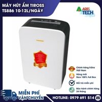 [HÀNG CHÍNH HÃNG] Máy Hút Ẩm Tiross TS886 10-12L/ngày | Tự Động Điều Chỉnh Cân Bằng Độ Ẩm