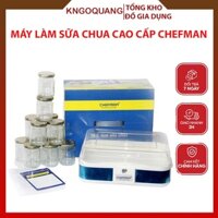 [HÀNG CHÍNH HÃNG] Máy làm sữa chua cao cấp chefman CM311T kèm 12 cốc thủy tinh cao cấp