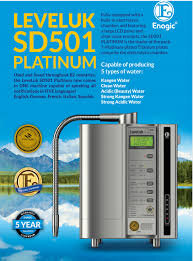 [HÀNG CHÍNH HÃNG] Máy Lọc Nước Kangen Leveluk SD501 Platinum