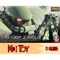 [Hàng Chính Hãng] Mô hình RG 1/144 MS-06F Zaku II BANDAI