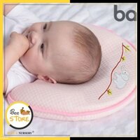 [HÀNG CHÍNH HÃNG - MỞ KHO SỈ] Gối cao su non HÌNH TRĂNG Baby moov, Gối cho bé .