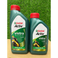 [HÀNG CHÍNH HÃNG] Nhớt Castrol Vistra 20W50 (0.8L & 1.0L) - Xe số - Xe côn