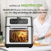 [HÀNG CHÍNH HÃNG] Nồi chiên không dầu Olivo AF12