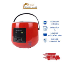 [HÀNG CHÍNH HÃNG] NỒI CƠM ĐIỆN MINI LOCKNLOCK EJR431 DUNG TÍCH 1L