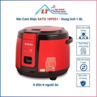 Hàng chính hãng nồi cơm điện Việt Nhật Sato 1.8L ,18F051 và 18F052, bảo hành 12 tháng