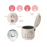 Hàng chính hãng - Nồi cơm điện Nhật Tiger JNP-1000  Chính hãng