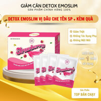 [HÀNG CHÍNH HÃNG] NƯỚC DETOX GIẢM CÂN STRAWBERRY/ giam can nhanh