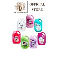 (HÀNG CHÍNH HÃNG) Nước Xả Vải Hygiene Green Natural Siêu Đậm Đặc Thái Lan Can 3500ml   #