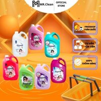 (HÀNG CHÍNH HÃNG) Nước Xả Vải Hygiene Green Natural Siêu Đậm Đặc Thái Lan Can 3500ml  .,