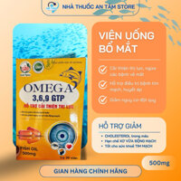 [Hàng chính hãng] OMEGA 3, 6, 9 GTP Hỗ Trợ Cải Thiện Thị Lực (1 lọ 30 viên)