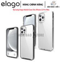 [HÀNG CHÍNH HÃNG] Ốp Lưng Cho iPhone 12 Pro Max Elago Hybrid Case ngăn bụi xâm nhập và làm xước thân máy