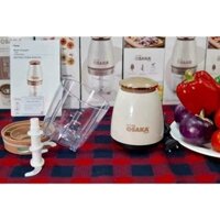 [Hàng chính hãng OSAKA Nắp nâu đồng Nhật Bản] Máy xay sinh tố xay thịt cá, xay cáy, xay cua