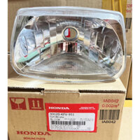 [HÀNG CHÍNH HÃNG] Pha đèn - Choá đèn trước Super Dream đầu bằng - hàng ZIN HONDA