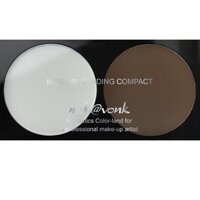 HÀNG CHÍNH HÃNG Phấn Tạo Khối Mira Mikvonk Mineral Shading Compact 2 Ngăn - 01 White - Brown