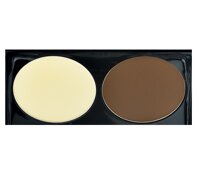 HÀNG CHÍNH HÃNG Phấn Tạo Khối Mira Mikvonk Mineral Shading Compact 2 Ngăn - 04 Yellow - Gold Brown