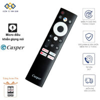 [HÀNG CHÍNH HÃNG PHÍM ÊM] Điều khiển GIỌNG NÓI VOICE tivi CASPER HÀNG MỚI + TẶNG SẴN PIN