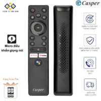 [HÀNG CHÍNH HÃNG PHÍM ÊM] Điều khiển GIỌNG NÓI VOICE tivi CASPER cong HÀNG MỚI + TẶNG SẴN PIN