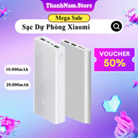 [Hàng Chính Hãng ]Pin sạc dự phòng Xiaomi Mi Gen3 10000mAh - 20.000 mAh chính hãng sạc nhanh 18W dùng cho nhiều thiết bi