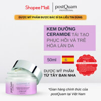 (Hàng Chính Hãng) POSTQUAM Kem Dưỡng Ceramide Tái Tạo, Phục Hồi Và Trẻ Hoá Da, Mờ Đốm Thâm 50ml Q99