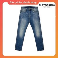 [HÀNG CHÍNH HÃNG] Quần Jean G-STAR Dòng 3301 SLIM - Màu Xanh cổ Điển Medium
