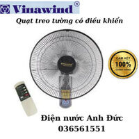 (Hàng chính hãng) Quạt treo tường điều khiển từ xa vinawind