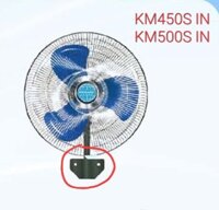 [HÀNG CHÍNH HÃNG] Quạt treo tường công nghiệp Komasu KM500IN (KM500) mạ trắng