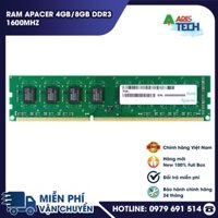 [HÀNG CHÍNH HÃNG] Ram Apacer 4GB/8GB DDR3 1600MHz