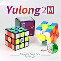 [Hàng Chính Hãng] Rubik 3x3 YJ YuLong V2 M 3x3x3 Có Nam Châm Khối Rubik 3 Tầng
