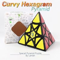 [Hàng Chính Hãng] Rubik LanLan Star Pyraminx / Curvy Hexagram 3x3x3 Pyraminx Rubik Biến Thể 4 Mặt