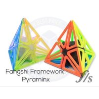 [Hàng Chính Hãng] Rubik FangShi Lim Framework Pyraminx Rubik Biến Thể 4 Mặt