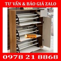 HÀNG CHÍNH HÃNG [SALE] [Gía tại xưởng]Tủ giầy dép 3 tầng cánh lật 1 hộc gỗ công nghiệp TGD05 giá gốc tại xưởng