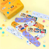 [Hàng Chính Hãng] Set 50 Miếng Băng Cá Nhân Shin-Chan Linh Hoạt Dán Chăm Sóc Vết Thương Và Sơ Cứu Đầu Tiên Tất Cả Một Kích Cỡ