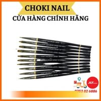 [Hàng Chính Hãng] Sét cọ nhật vẽ móng, bộ cọ nhật lawei làm nail 10 cây cao cấp