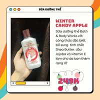 HÀNG CHÍNH HÃNG Sữa Dưỡng Thể Bath And Body Works Winter Candy Apple Lotion