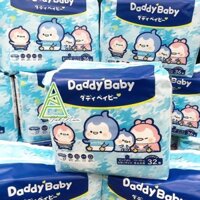 [HÀNG CHÍNH HÃNG] Tã/Bỉm quần DADDY BABY Xuất NHẬT mỏng nhẹ như mây M44/L40/XL36/XXL32