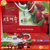 💥[HÀNG CHÍNH HÃNG]💥 Táo đỏ Hàn Quốc sấy khô hộp 1kg quả to (Date 2025)